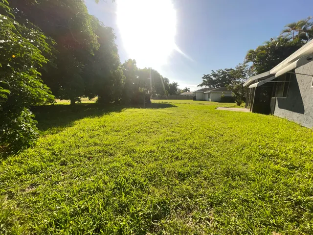 a view of outdoor space yard and mountain view