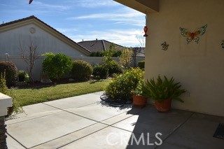 1746 Dalea Way Beaumont, CA 92223 - Photo 22 of 35 a view of a garden with a pathway