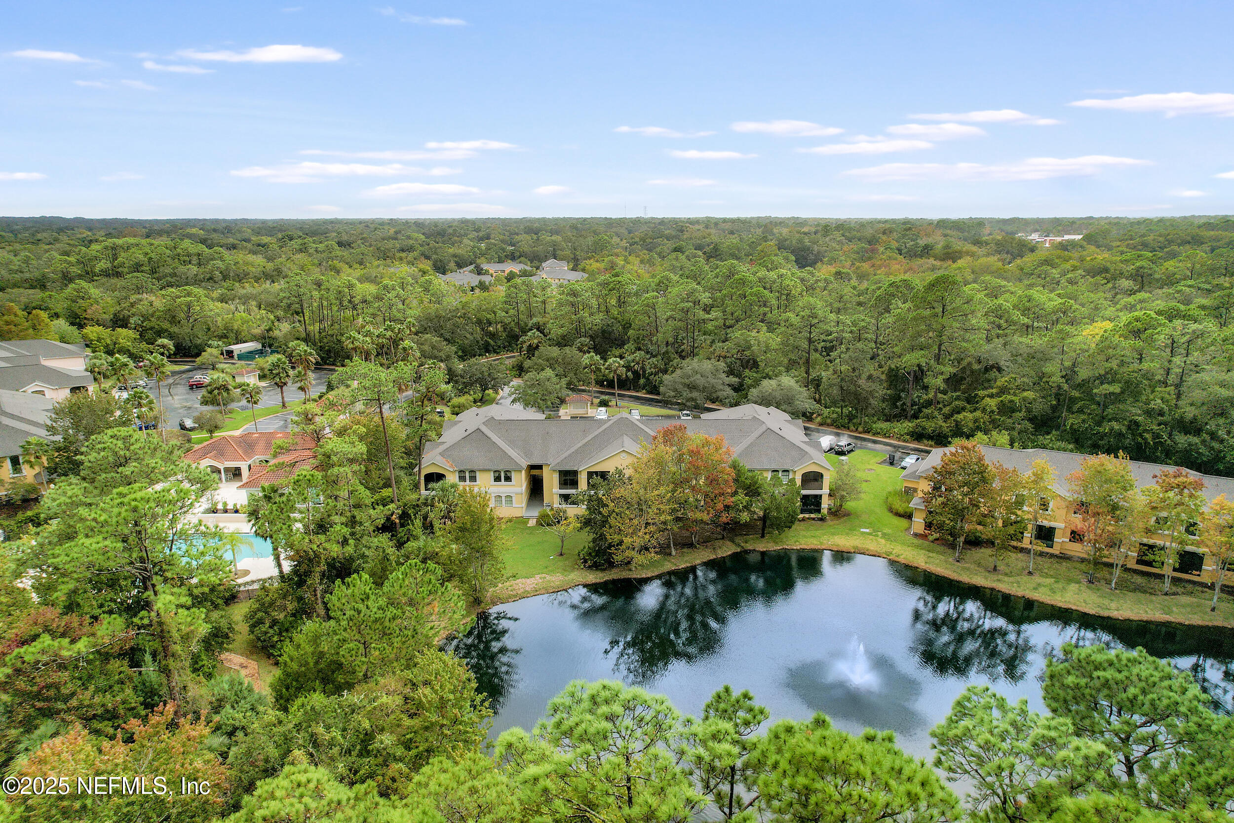 1125 Vista Cove Road St. Augustine, FL 32084 - Photo 40 of 62 an aerial view of residential houses with outdoor space and trees all around