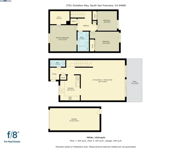 $850,000 | 2751 Duhallow Way, South San Francisco, CA 94080