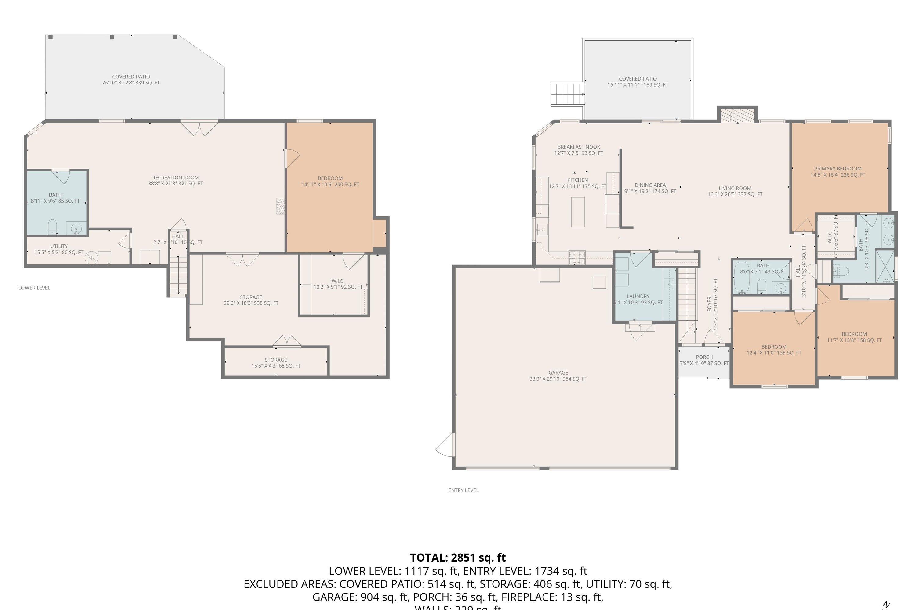 301 Indian Ridge Drive Moneta, VA 24121 - Photo 73 of 73 65-Floor Plan