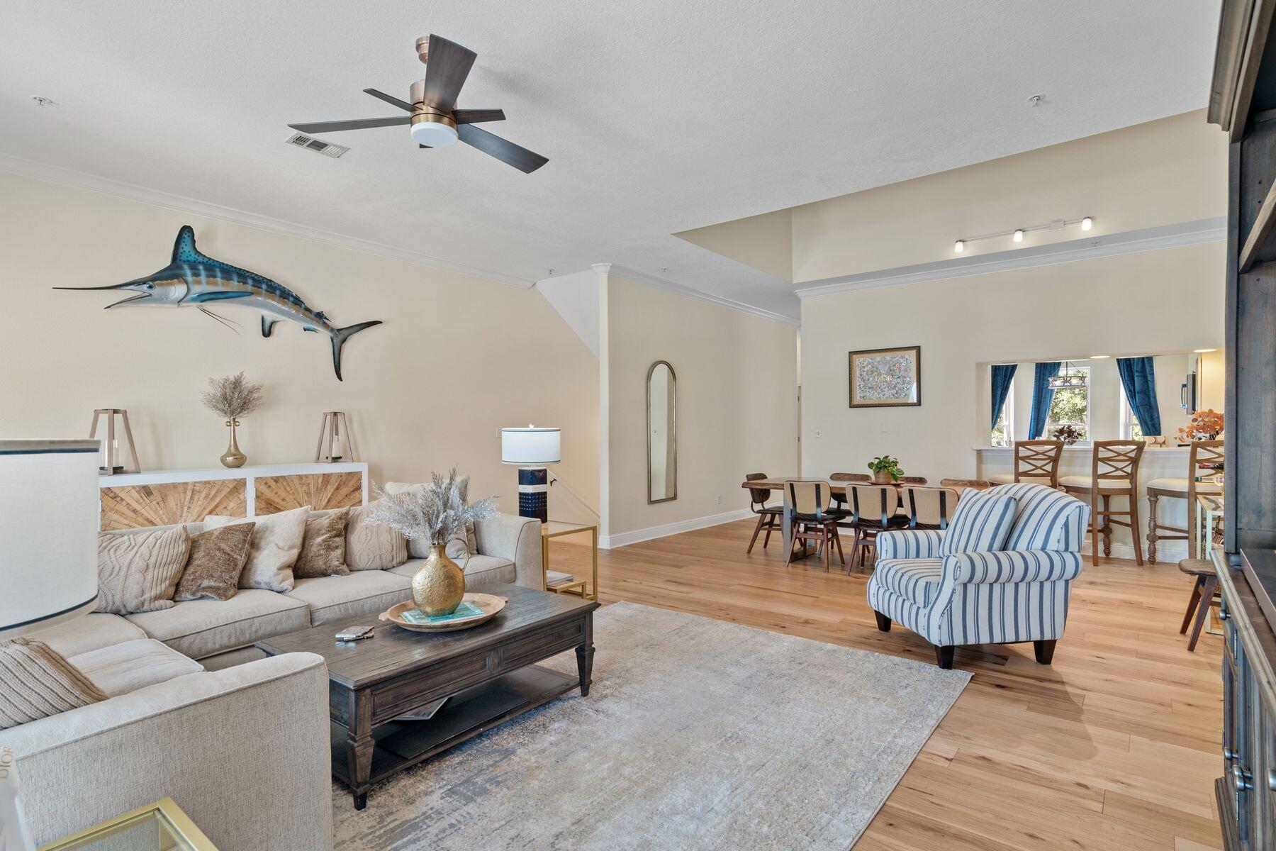 56 Spires Lane, Unit E16 Santa Rosa Beach, FL 32459 - Photo 20 of 39 Another living room view