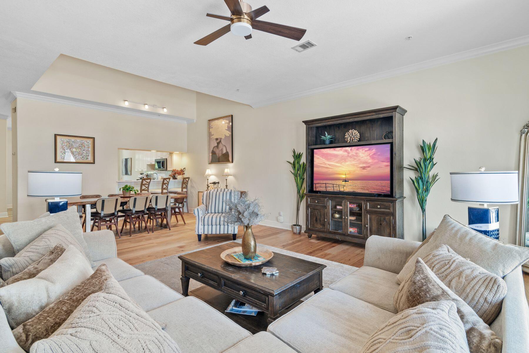 56 Spires Lane, Unit E16 Santa Rosa Beach, FL 32459 - Photo 3 of 39 living room