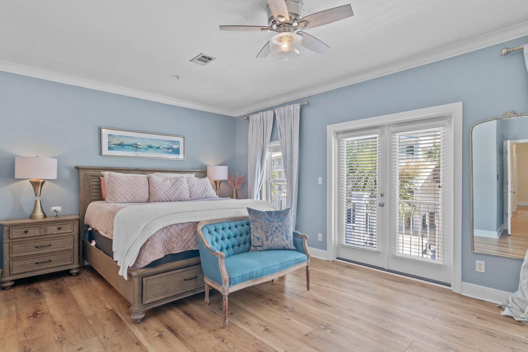 56 Spires Lane, Unit E16 Santa Rosa Beach, FL 32459 - Photo 5 of 39 Primary bedroom