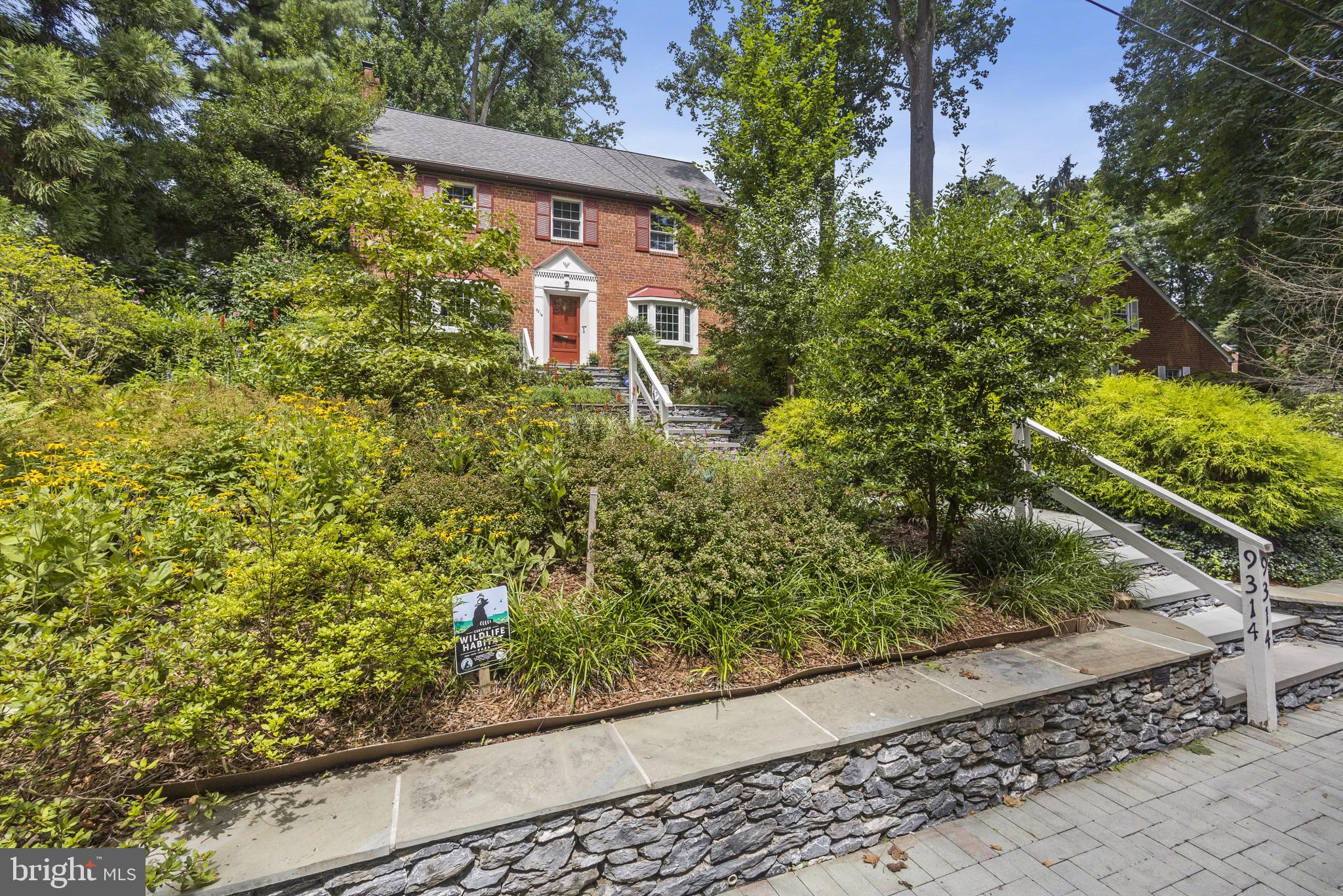 9314 Crosby Road Silver Spring, MD 20910 - Photo 5 of 34 Gorgeous hardscape in front and rear