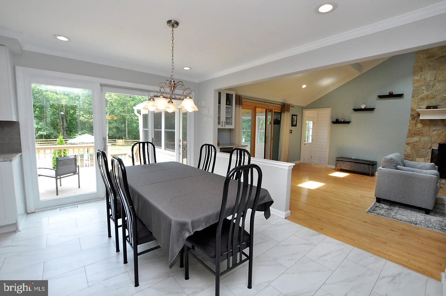 6 Macclesfield Drive Medford, NJ 08055 - Photo 8 of 41 Sliding glass door to deck