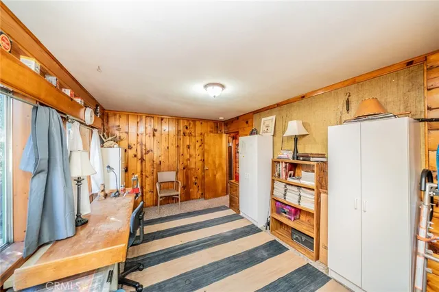 a very nice looking room with a large window