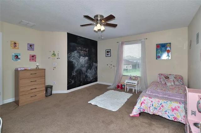 a living room with windows