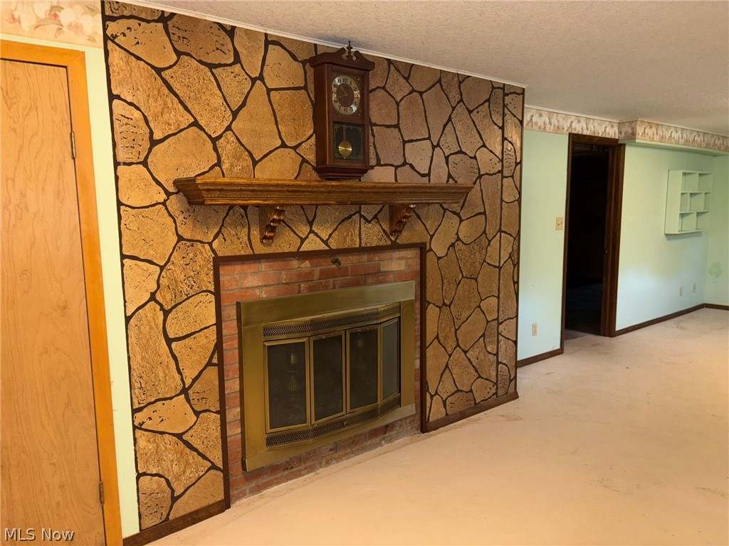 6308 Coen Road Vermilion, OH 44089 - Photo 30 of 40 basement fireplace