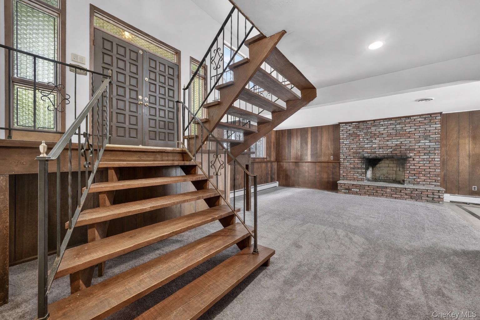 220 Ridge Road New City, NY 10956 - Photo 27 of 35 Family room with Brick Fireplace