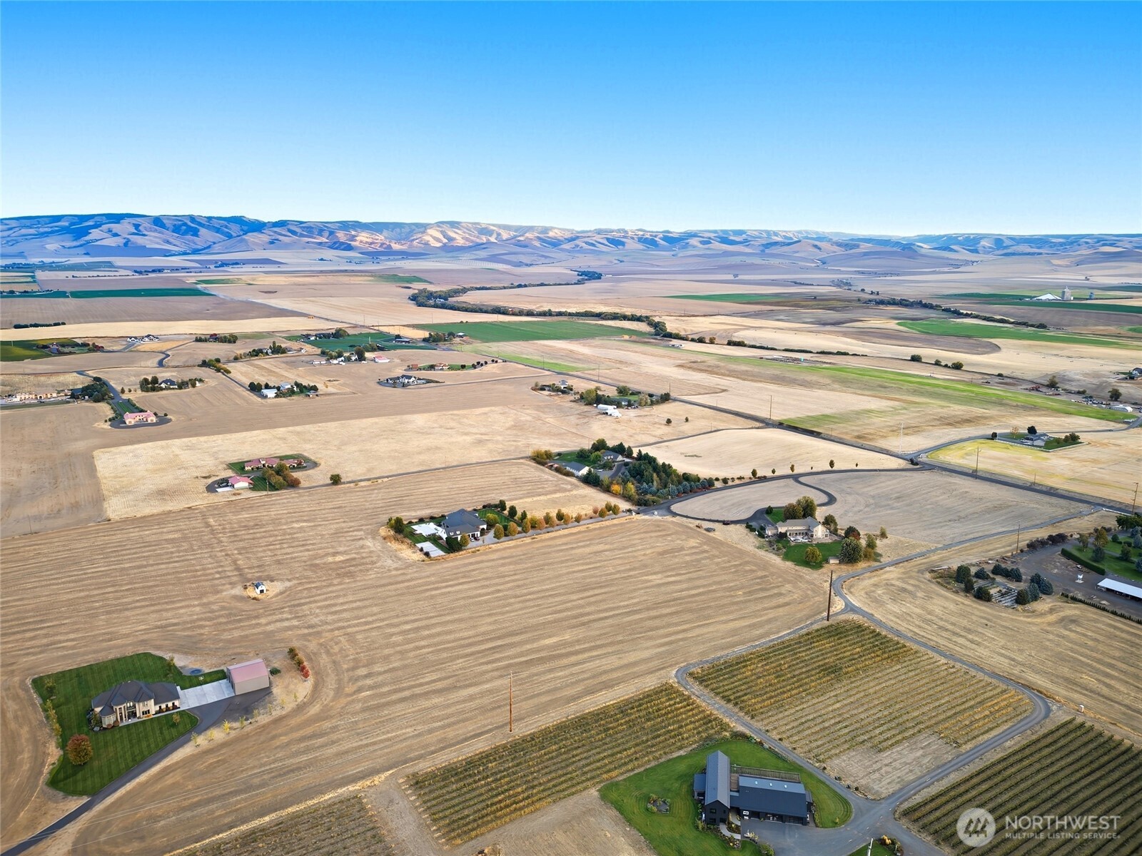 0 Fountain Hills Road Walla Walla, WA 99362 - Photo 11 of 17 an aerial view of residential houses with outdoor space