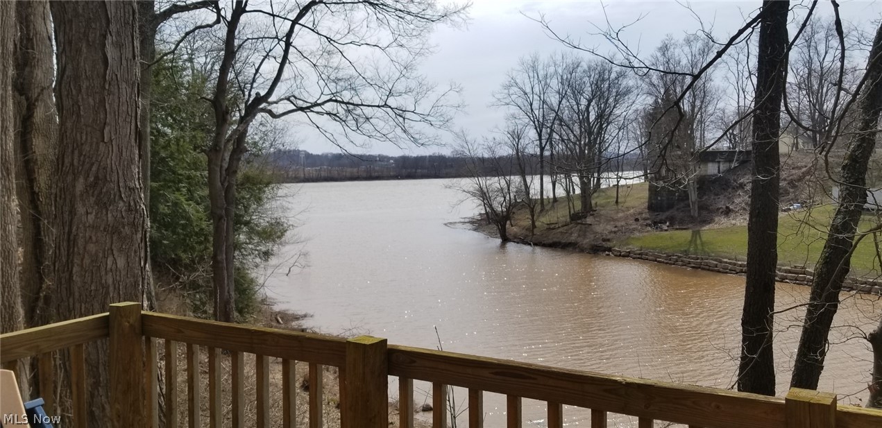 4274 Newbury Road Little Hocking, OH 45742 - Photo 32 of 35 View of the Little Hocking and Ohio Rivers off the lower level deck....great for relaxing with coffee or entertaining friends!!