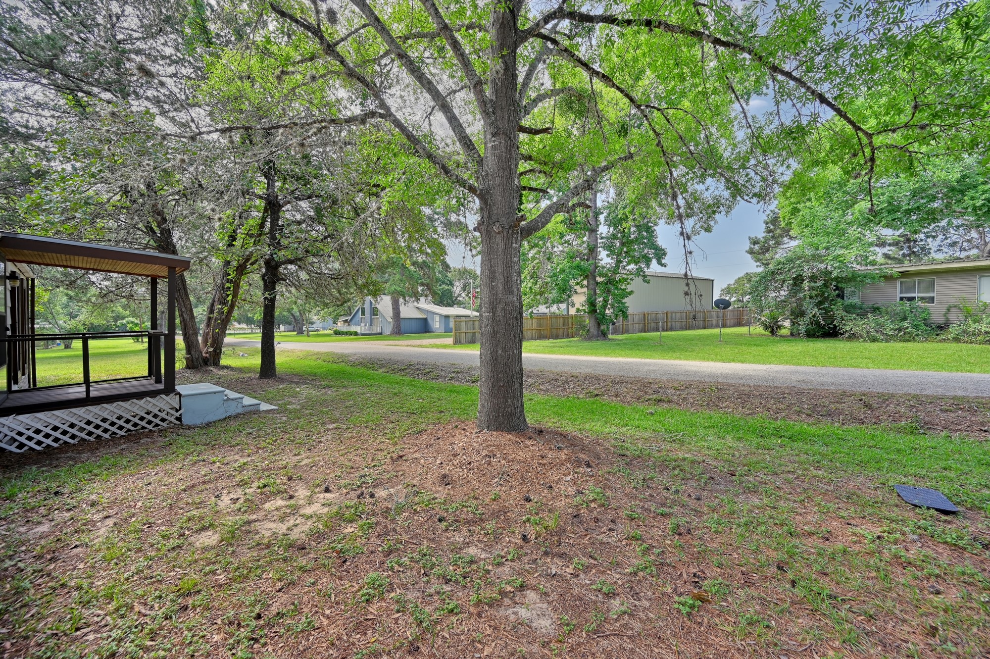 11200 Leisure Road Brenham, TX 77833 - Photo 14 of 23 a view of a yard with tree s