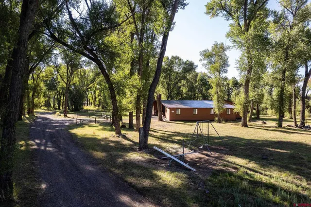 a view of street with trees