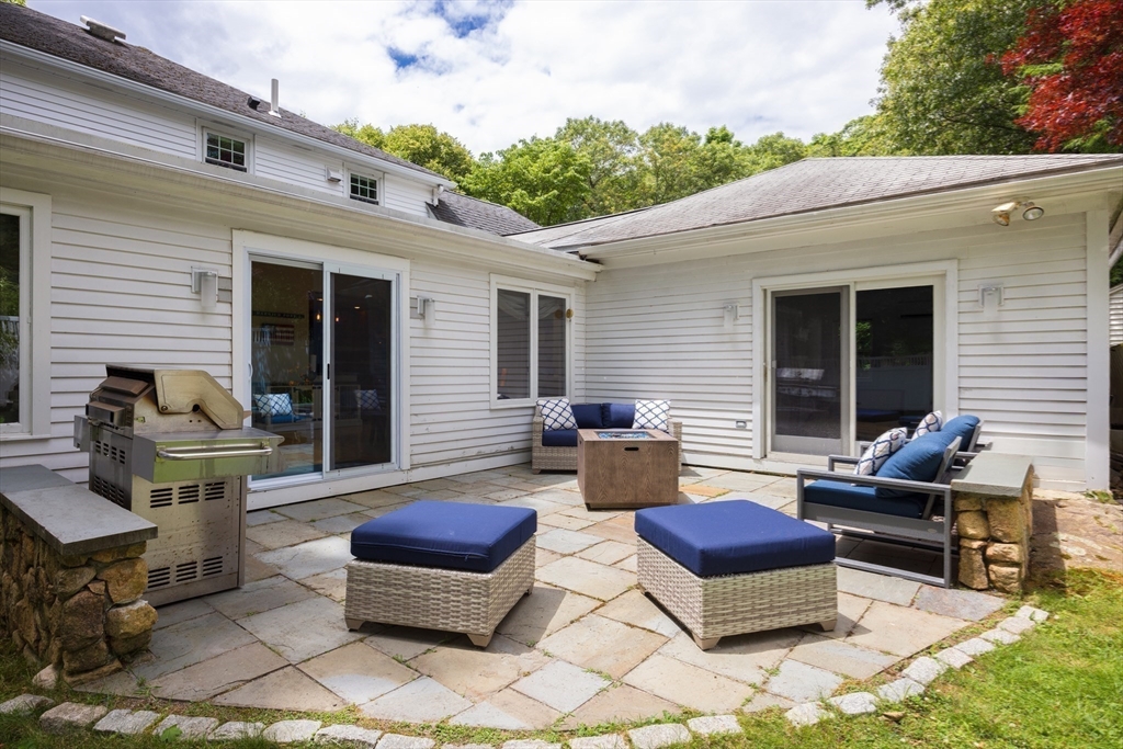 7 Southwick Circle Wellesley, MA 02481 - Photo 16 of 17 a outdoor space with patio the couches and a potted plant