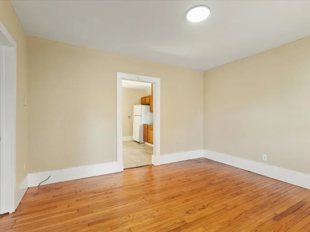 wooden floor in an empty room
