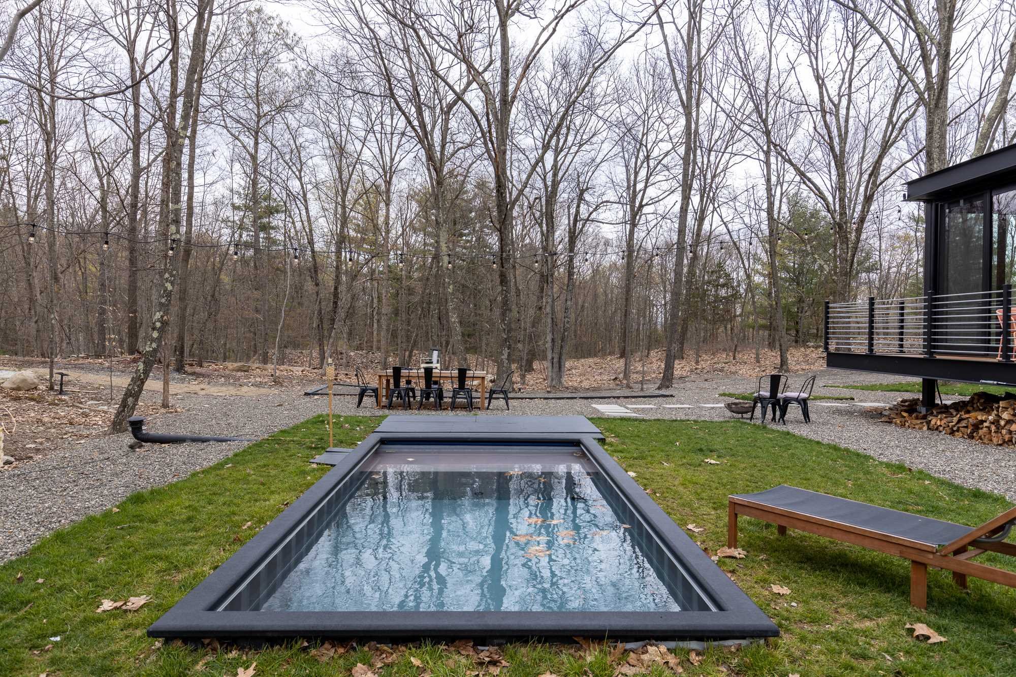 283 Willow Glen Road Milan, NY 12571 - Photo 21 of 23 a view of swimming pool with chairs and trees