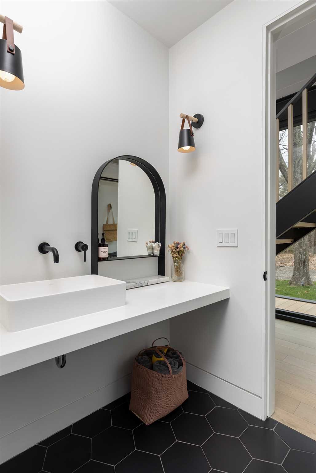 283 Willow Glen Road Milan, NY 12571 - Photo 9 of 23 a bathroom with a sink and a mirror