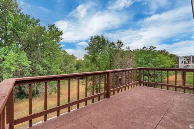 2154 Wasatch Boulevard Sandy, UT 84092 - Photo 18 of 55 View of deck