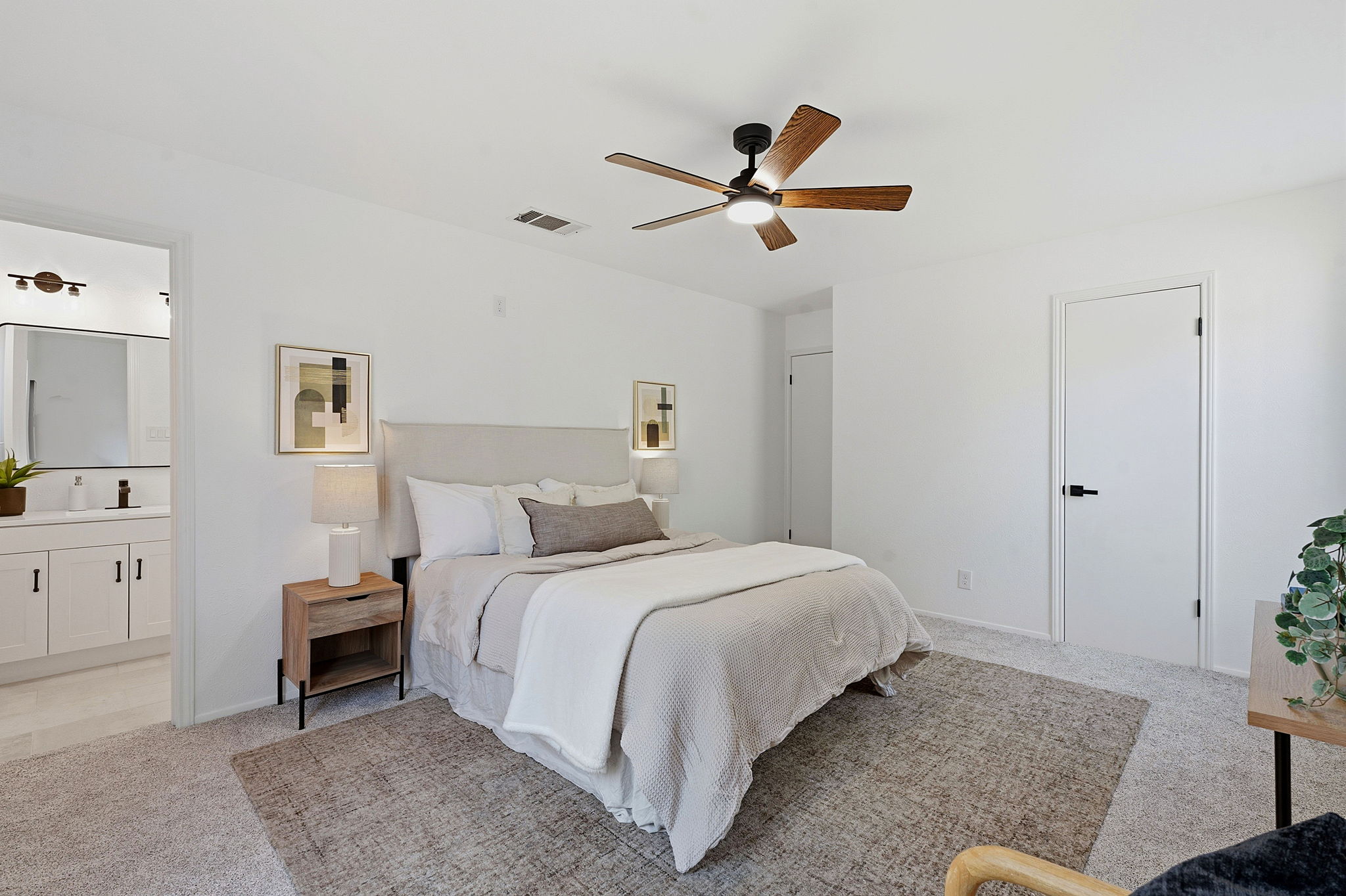 2702 Calabash Cove Austin, TX 78745 - Photo 27 of 40 a bedroom with a bed and a window