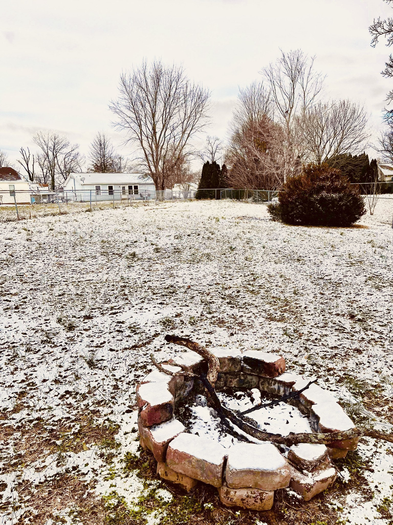 207 Quail Ridge Road Clarksville, TN 37042 - Photo 2 of 12 a view of yard covered with snow in outdoor space