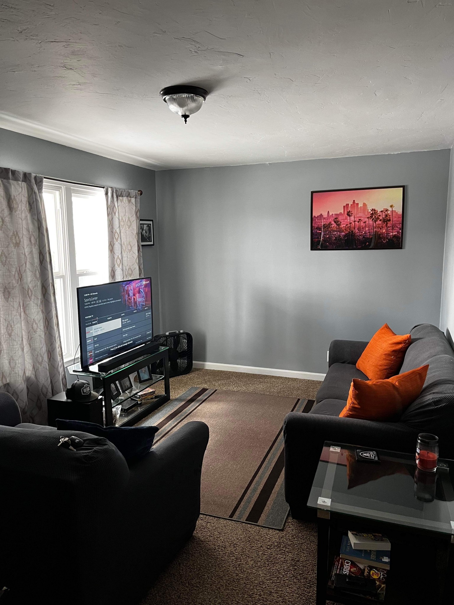 207 Quail Ridge Road Clarksville, TN 37042 - Photo 6 of 12 a living room with furniture and a flat screen tv