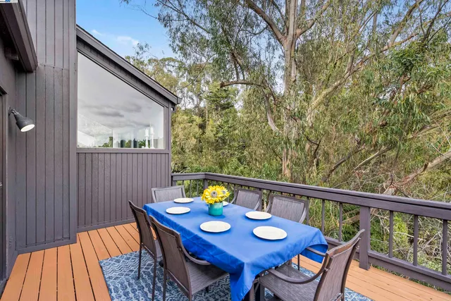a outdoor living space with patio furniture