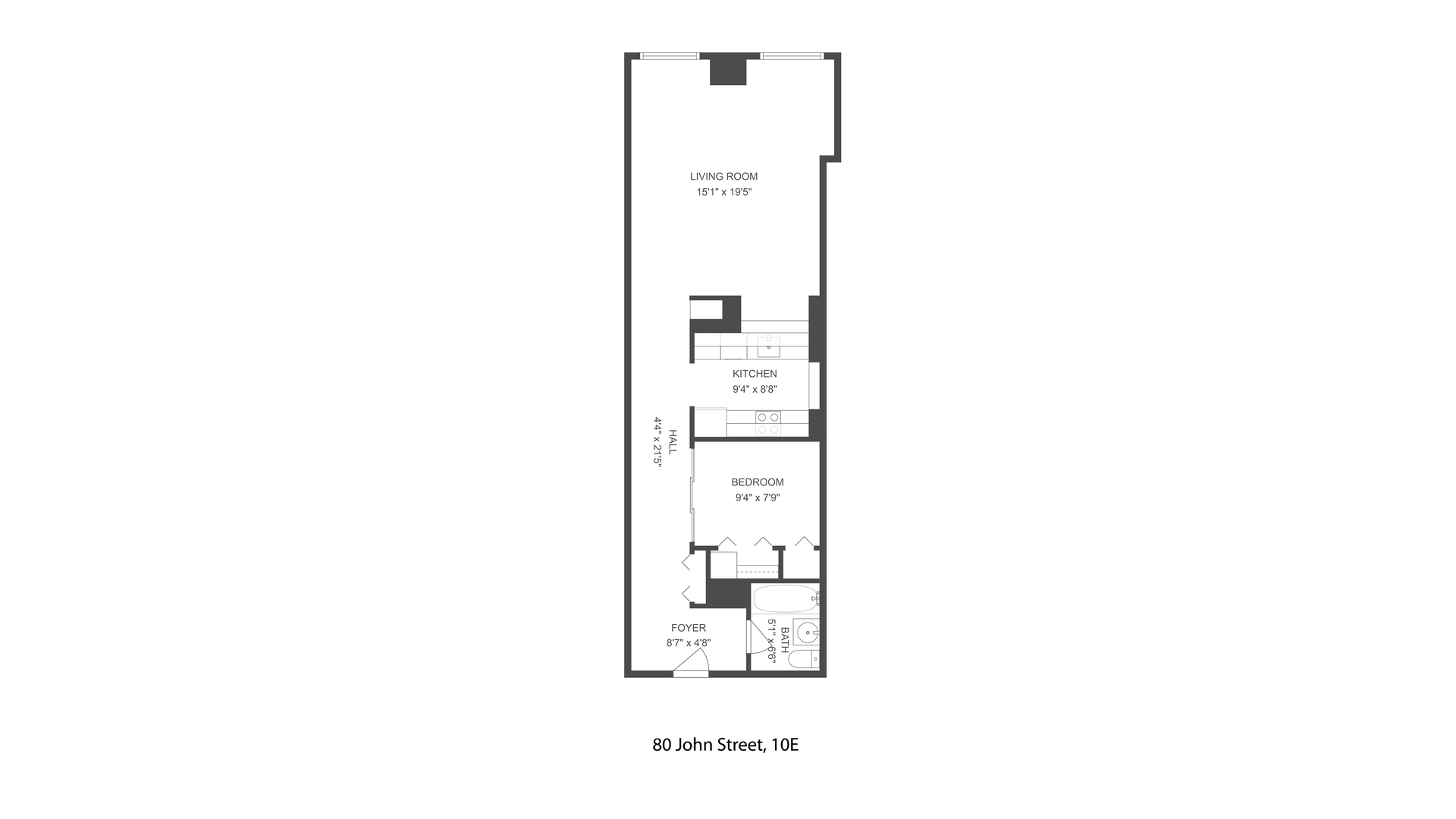 80 John Street, Unit 10E Manhattan, NY 10038 - Photo 10 of 10