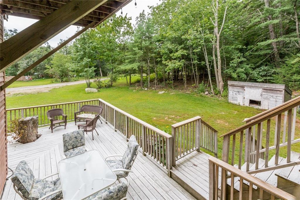 468 Bridgton Road Westbrook, ME 04092 - Photo 17 of 33 Lower level of the deck. Great for...