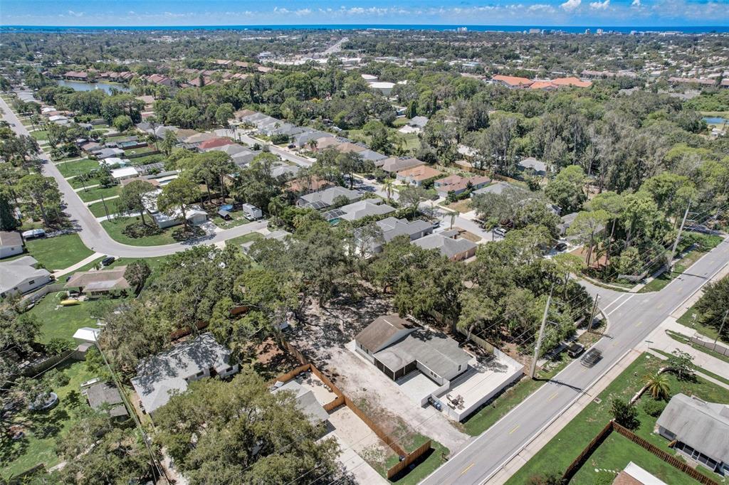 3030 Ashton Road Sarasota, FL 34231 - Photo 33 of 41 an aerial view of residential house with outdoor space