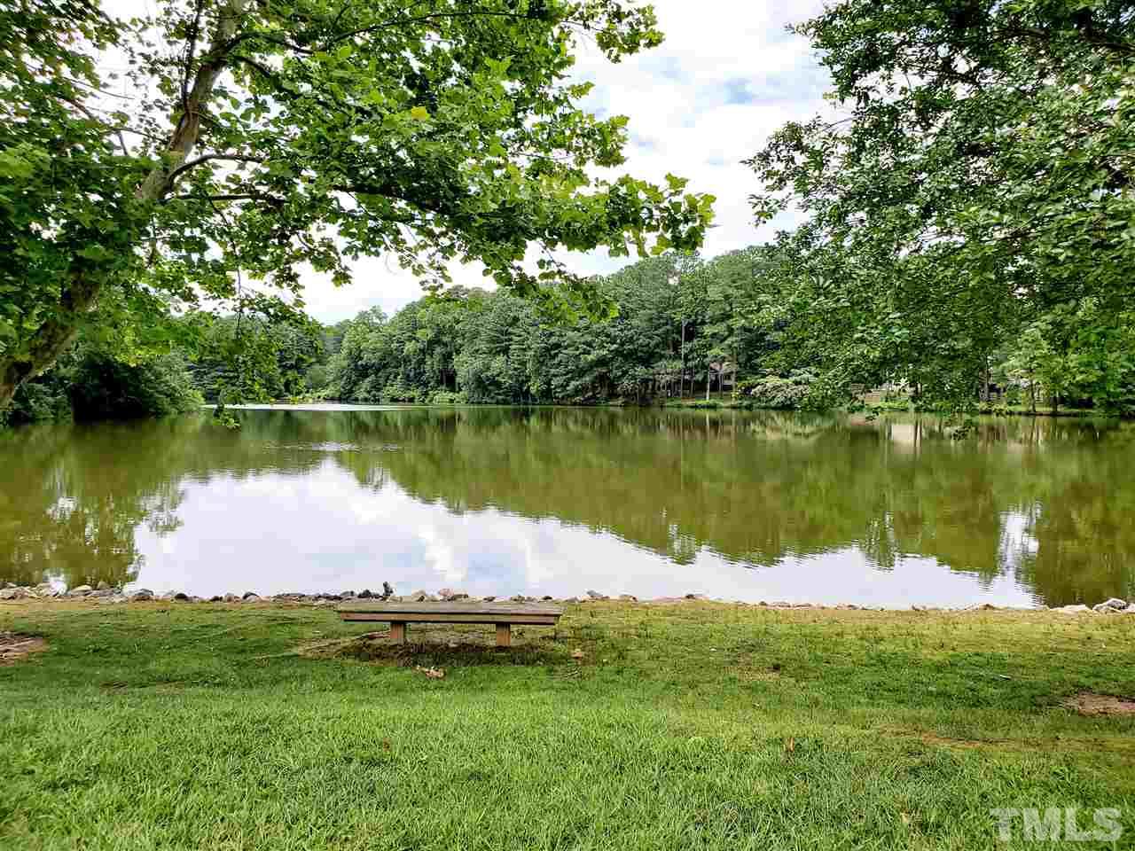 8613 Wood Lawn Drive Raleigh, NC 27613 - Photo 30 of 30 Neighborhood lake