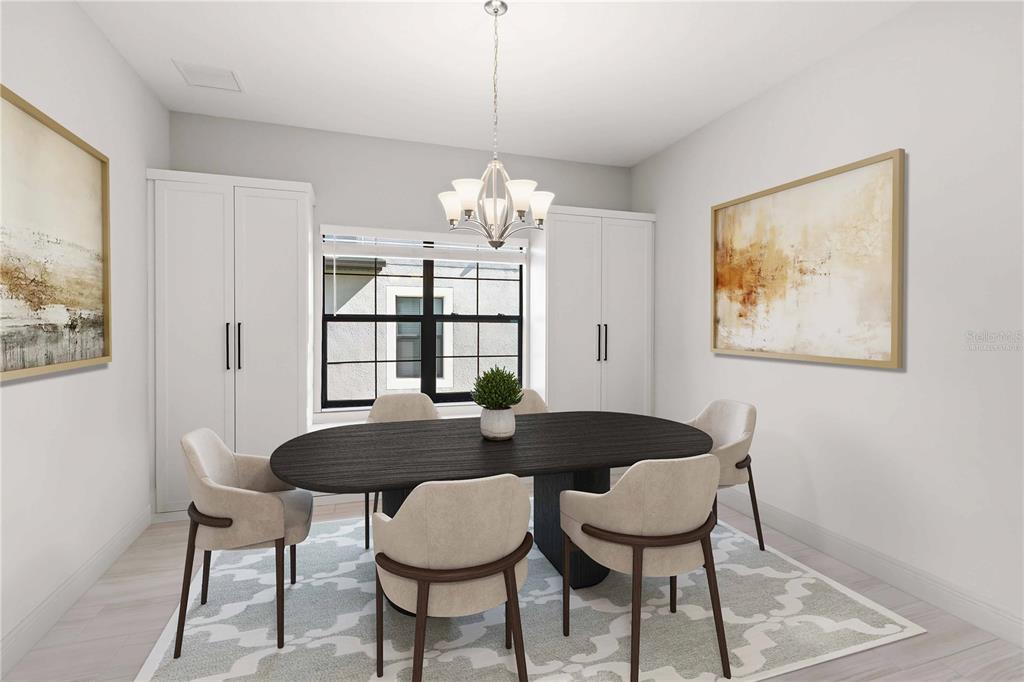 805 Viscount Street Brandon, FL 33511 - Photo 15 of 46 a dining room with furniture and window