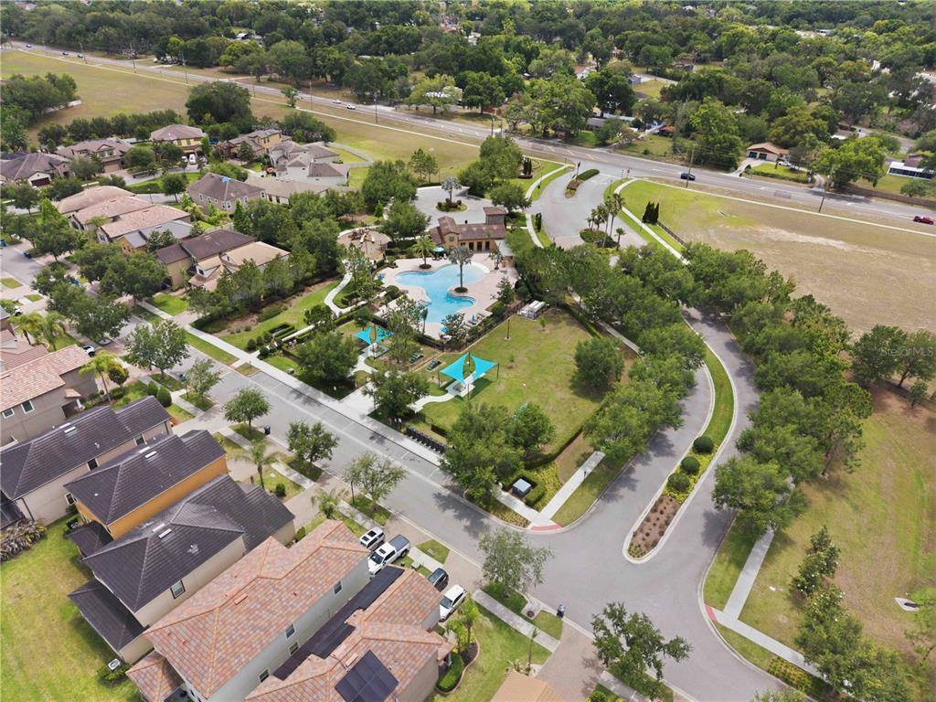 805 Viscount Street Brandon, FL 33511 - Photo 43 of 46 an aerial view of residential houses with outdoor space and parking