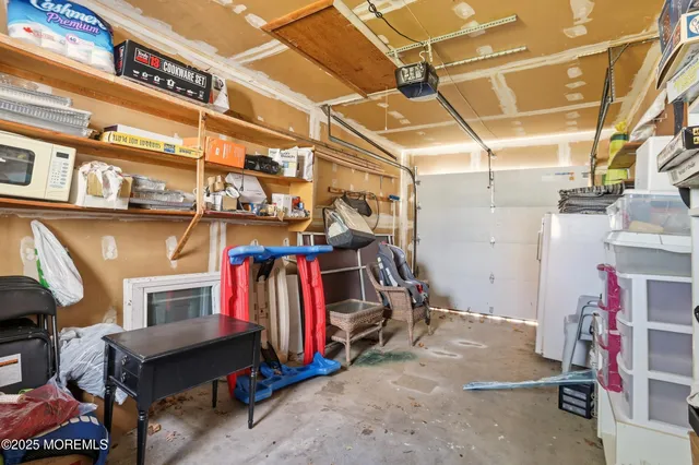 a view of storage and utility room