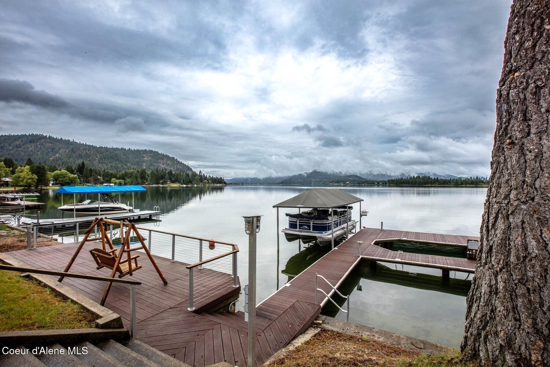 419 Campbell Point Road Laclede, ID 83841 - Photo 7 of 64 Stunning Deck with boat slip