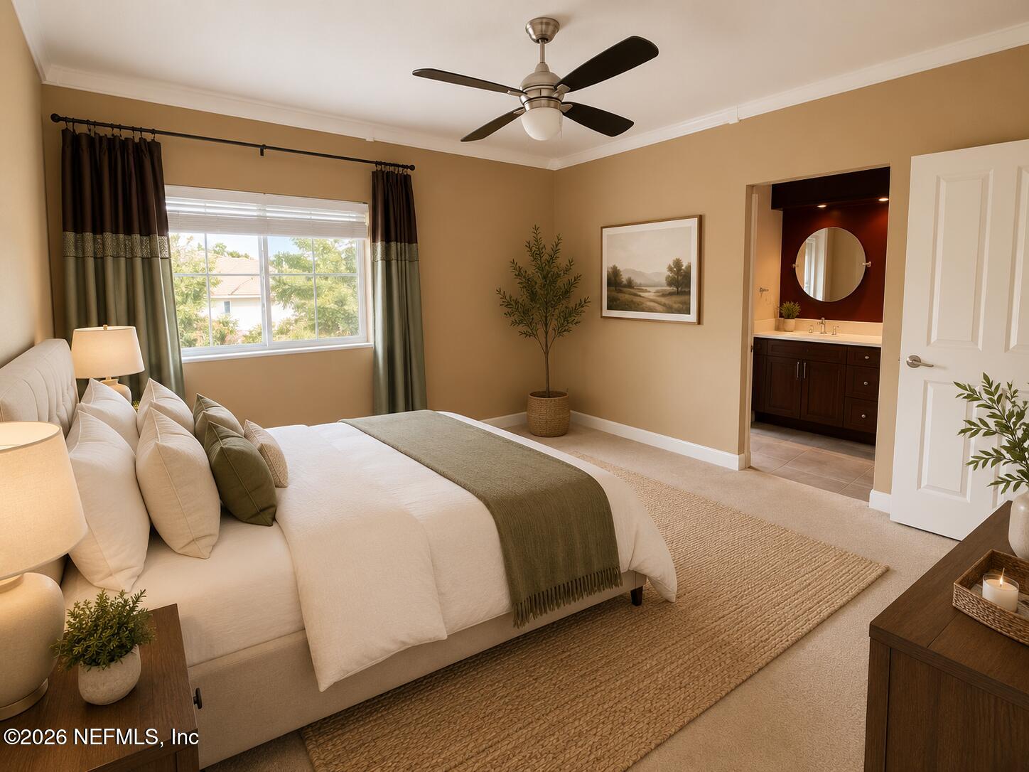 9745 Touchton Road, Unit 1822 Jacksonville, FL 32246 - Photo 9 of 21 Virtual Staging_Main Bedroom2