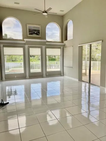 a view of an entryway with a window