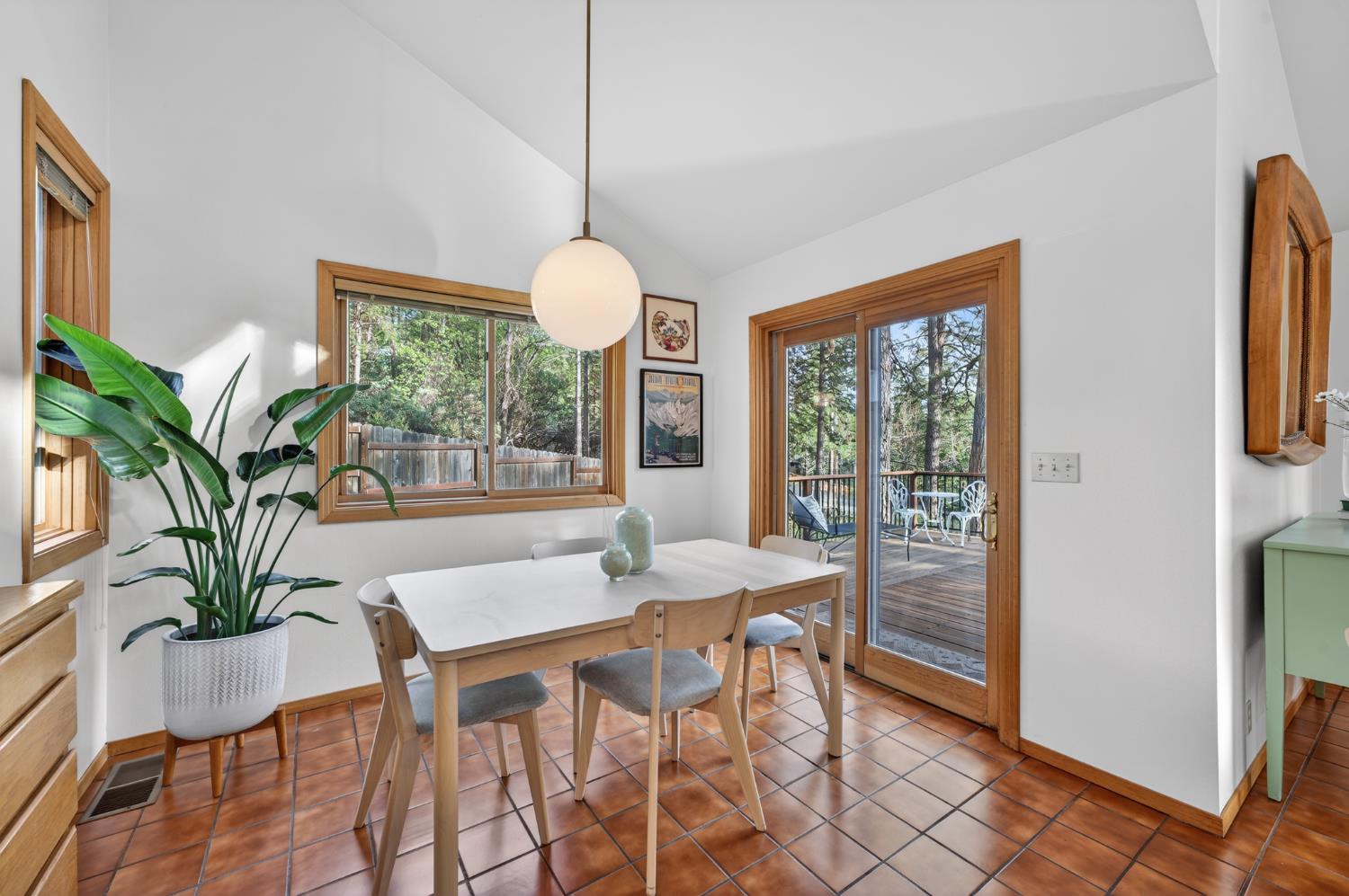 18370 Norlene Way Grass Valley, CA 95949 - Photo 5 of 46 a view of a dining room with furniture window and outside view