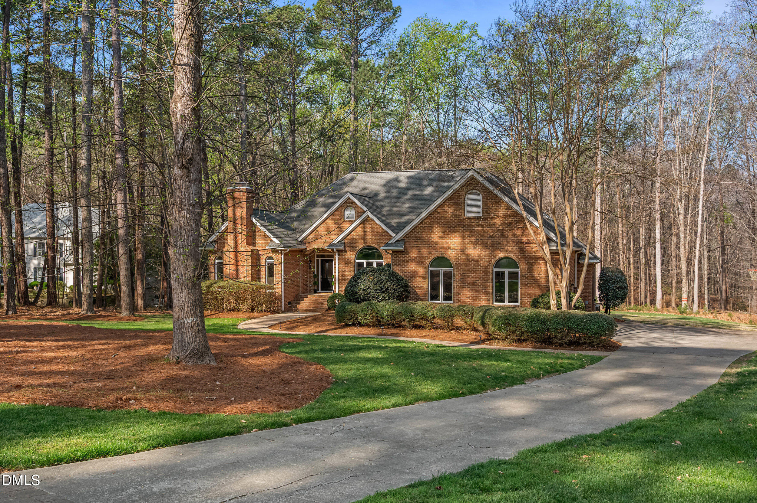 9933 Koupela Drive Raleigh, NC 27614 - Photo 2 of 59 front view of house with a yard
