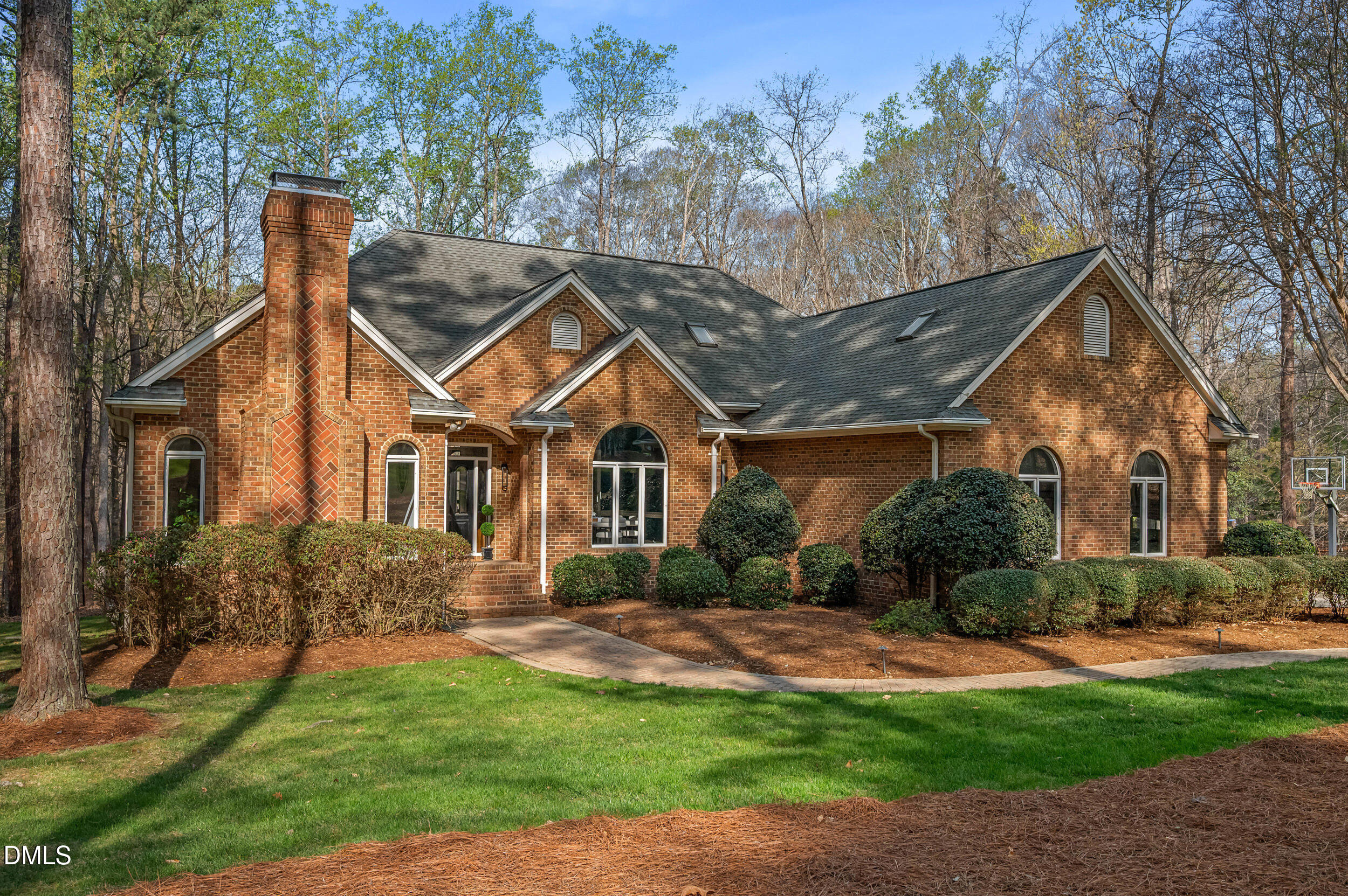 9933 Koupela Drive Raleigh, NC 27614 - Photo 3 of 59 a front view of house with yard and green space