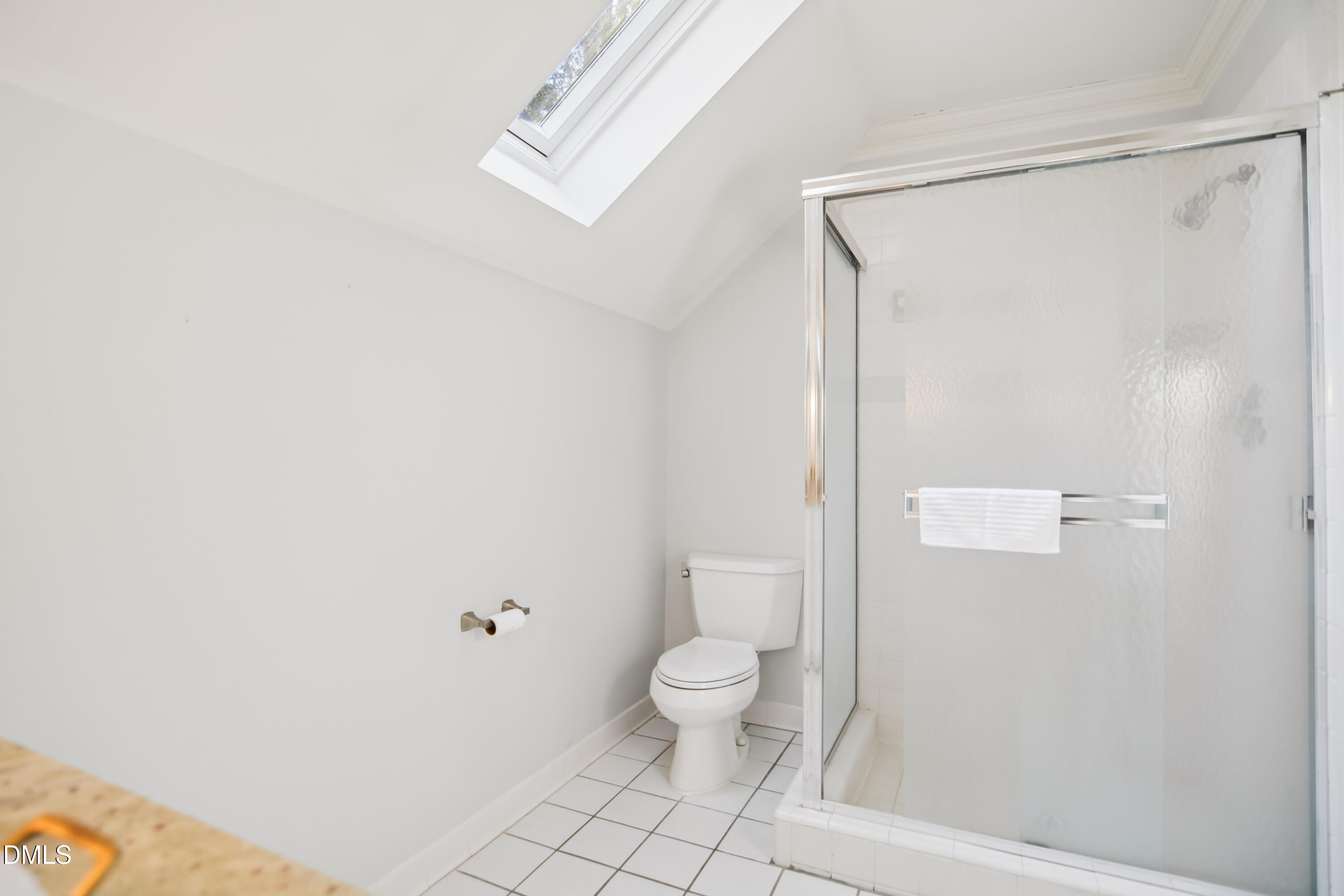 9933 Koupela Drive Raleigh, NC 27614 - Photo 41 of 59 a bathroom with a granite countertop shower and a toilet