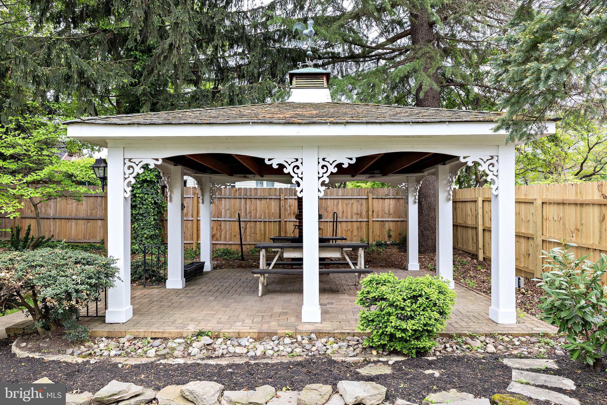 1636 West High Street Haddon Heights, NJ 08035 - Photo 53 of 64 Gazebo in backyard