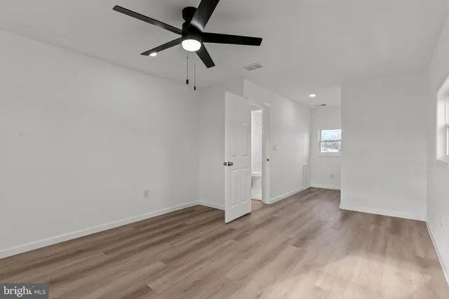 wooden floor in an empty room