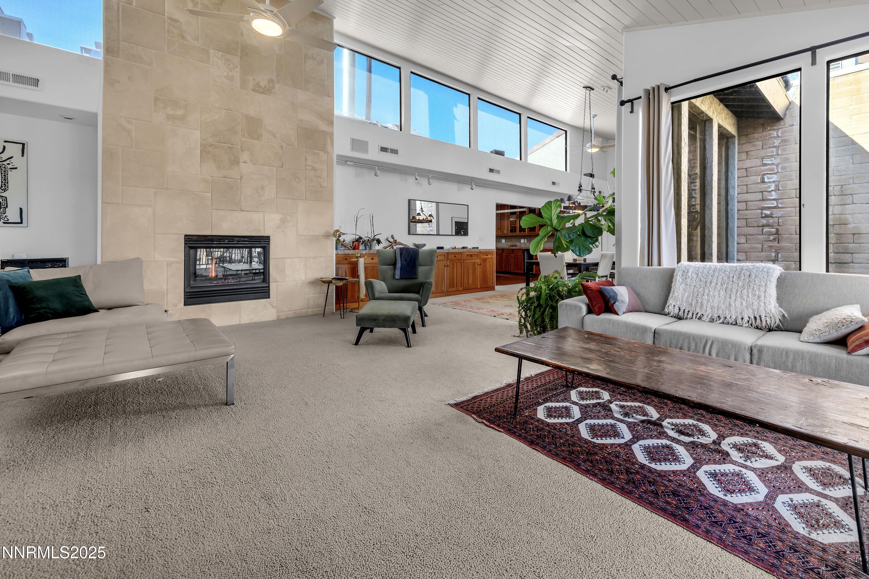 512 Island Avenue Reno, NV 89501 - Photo 11 of 30 a living room with furniture and a fireplace