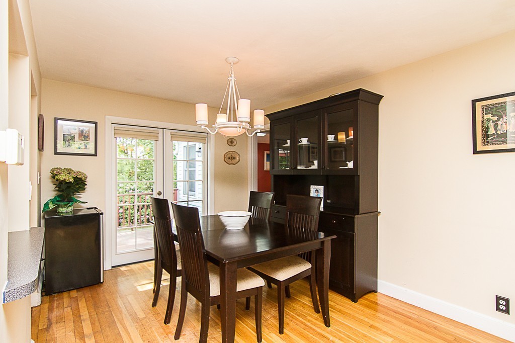 88 Selwyn Road Newton, MA 02461 - Photo 4 of 26 a view of a dining room with furniture and wooden floor
