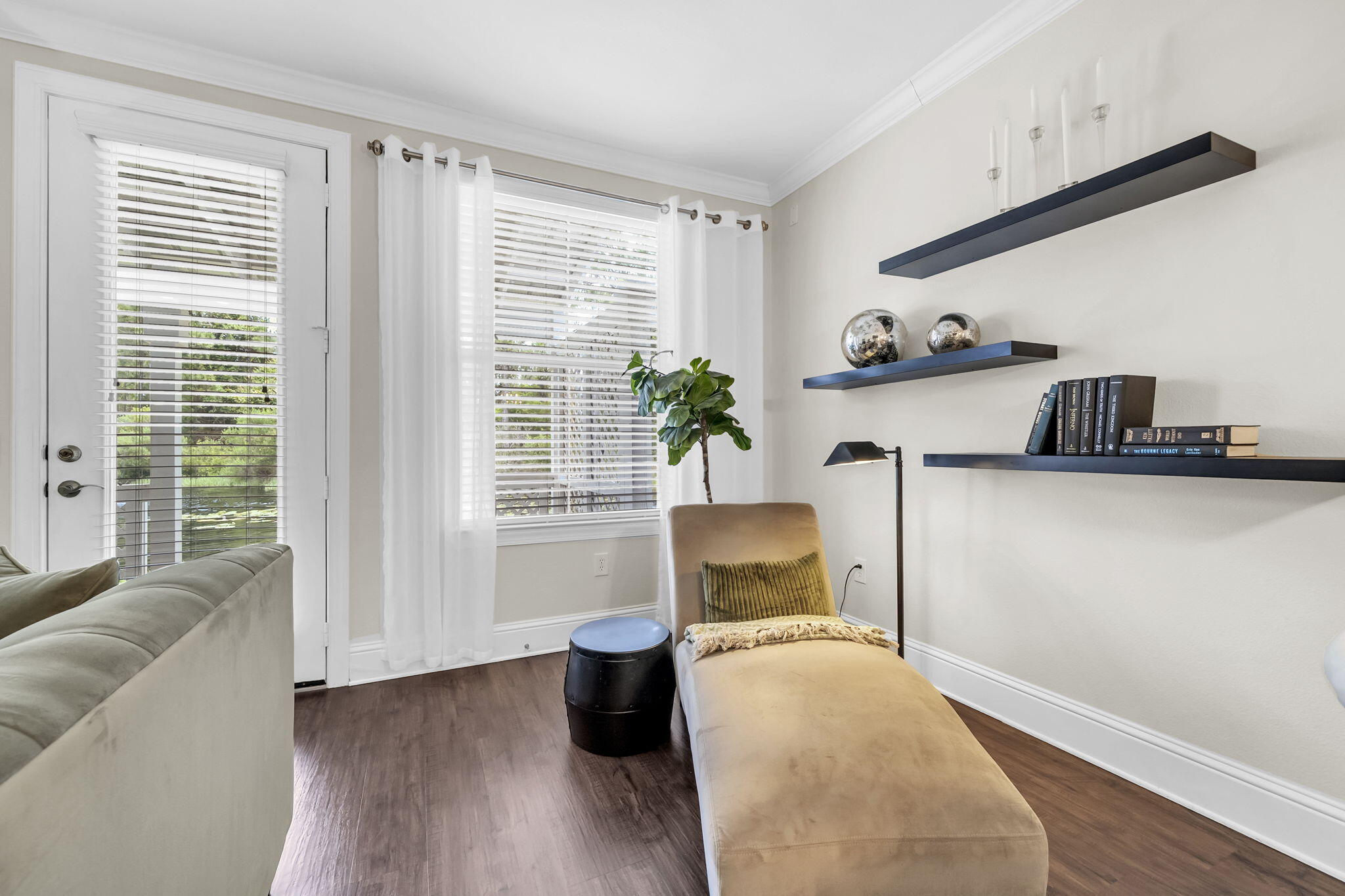 159 Golden Eagle Court, Unit 3C Santa Rosa Beach, FL 32459 - Photo 13 of 34 a living room with furniture and a large window