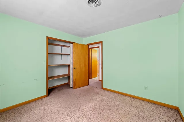 a view of room and closet