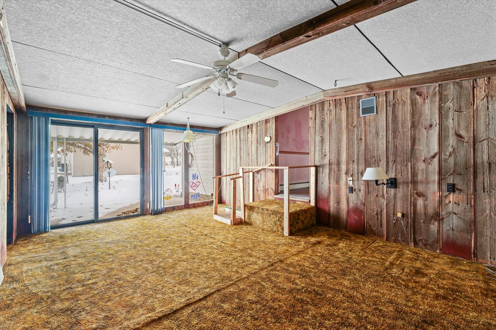 107 North Ellen Street Homer, IL 61849 - Photo 22 of 27 a view of an empty room with a window