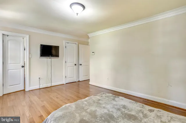 wooden floor in an empty room