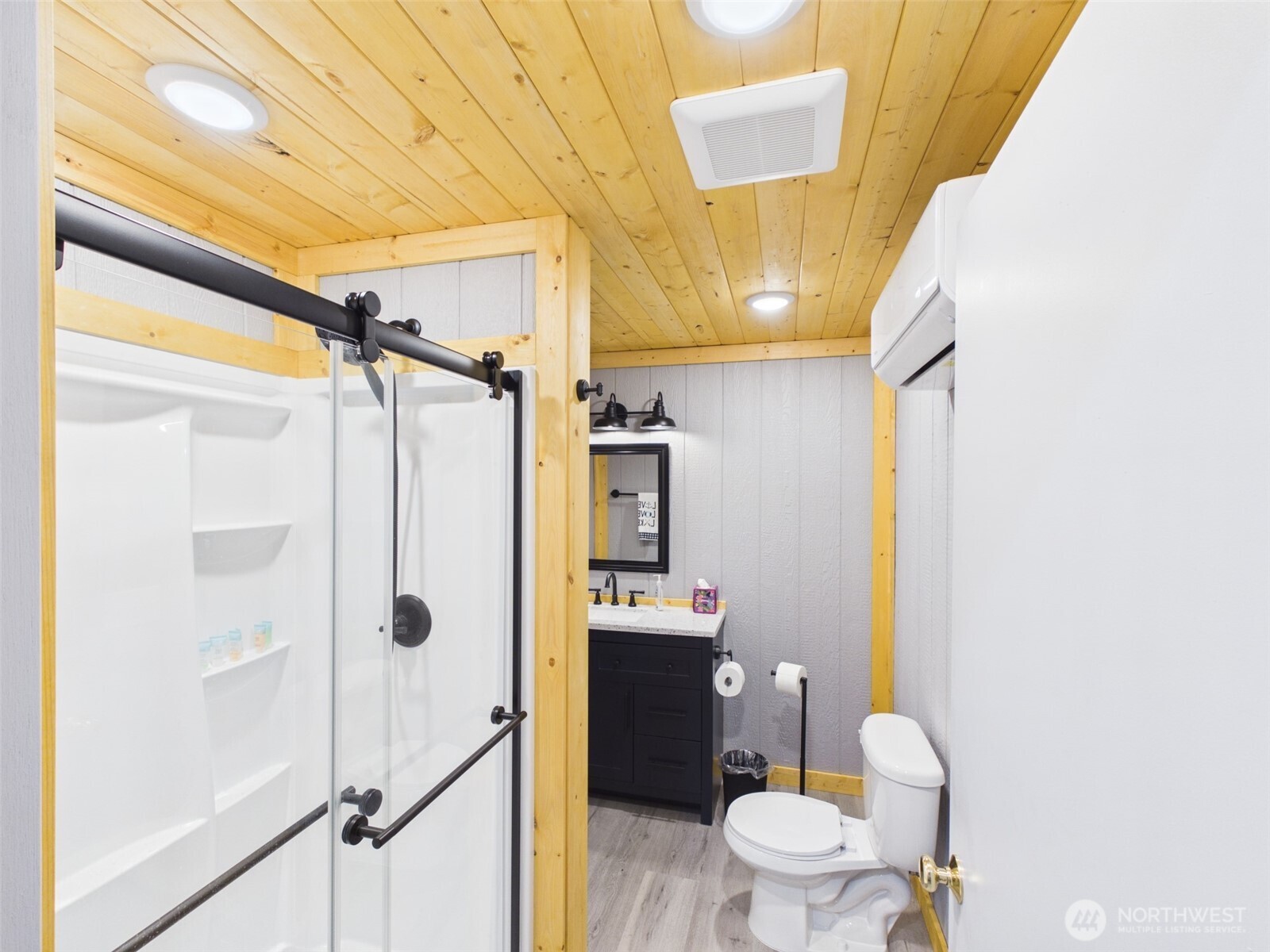 6 Marions Cove Road Republic, WA 99166 - Photo 14 of 33 a bathroom with a sink toilet and shower